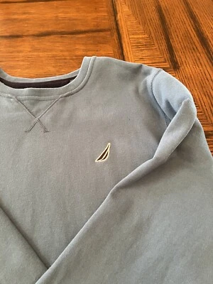 NAUTICA JEANS CO. SUSTAINABLY CRAFTED CREWNECK SWEATSHIRT XXL MINT CONDITION - Image 1 of 4
