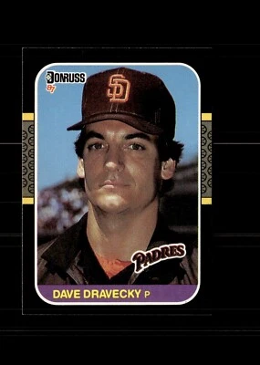 1987 Donruss - Dave Dravecky #187 - Image 1 of 2