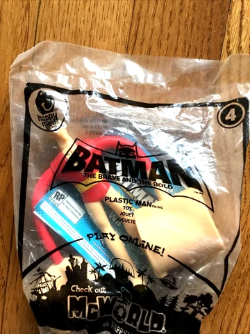 2010 McDonald's DC Comic Batman  (Plastic Elastic Man) 4.5" Cover