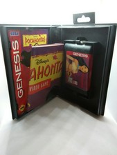 Disney's Pocahontas Complete in Box W/ Poster (Sega Genesis, 1996) s1