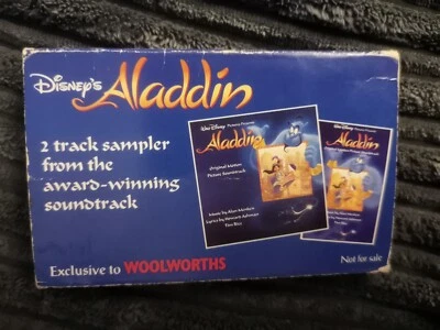 Disney's Aladdin - 2 Track Sampler - Woolworths Exclusive (Cassette Tape Single) - Image 1 of 3