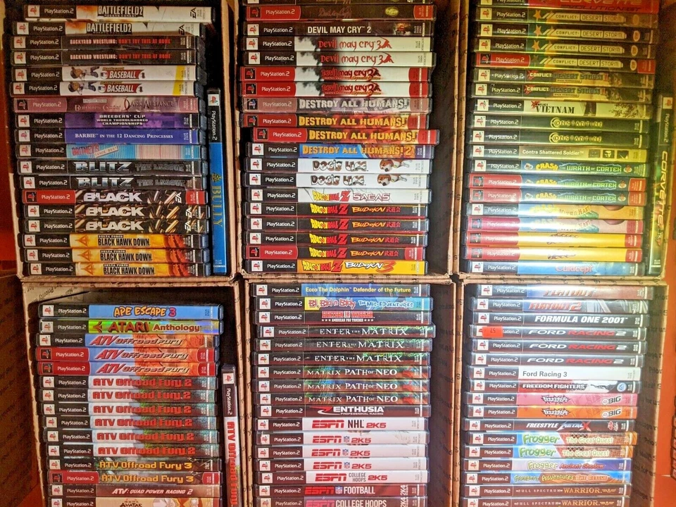 LOTE A-E PS2 Mix Juego Títulos Disco de Buen a Muy Buen Estado TODO PROBADO Foto 1 de 1