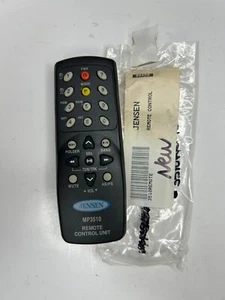 Jensen MP3510 Vehicle Radio Stereo Head Unit Remote Control, Black - OEM NOS - Picture 1 of 2