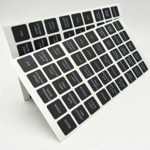 45* Rocker Switch Label Decal Circuit Fuse Instrument Panel Stickers Marine Boat - Bild 1 von 8