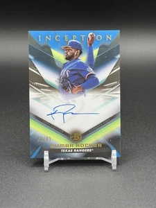 2023 Bowman Inception Kumar Rocker #BPA-KR Autograph✍️ Blue /99 Rangers🔥🧽🧼! - Picture 1 of 4