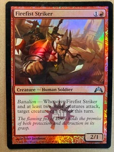 MTG 1x FOIL Firefist Striker Gatecrash Modern Magic the Gathering Card x1 NM - Picture 1 of 1
