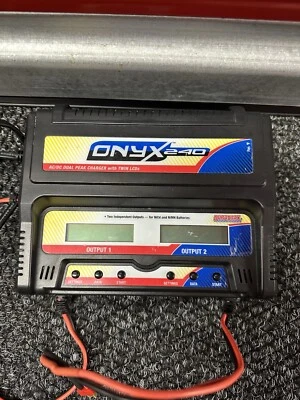 Duratrax Onyx 240 Dual Peak NiMH NiCd RC Battery Charger Used  - Image 1 of 4
