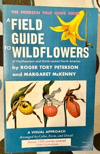 A Field Guide to Wildflowers ~ 1968 PB Book VTG NE/Central USA ~ Peterson ~ NEW! - Picture 1 of 2