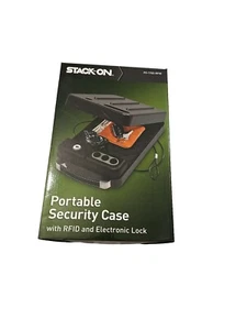 Stack-On Portable Security Case safe With RFID And Electronic Lock PC-1702-RFID - Picture 1 of 8