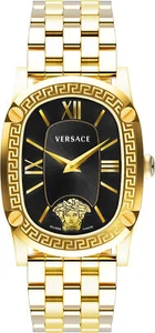 Versace VE1B00818 New Couture schwarz gold Edelstahl Armband Uhr Damen NEU - Bild 1 von 6