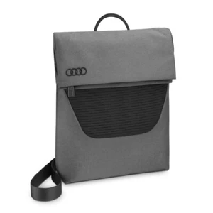 Original Audi Schultertasche Rucksack Freizeittasche Umhängetasche grau-schwarz - Bild 1 von 4
