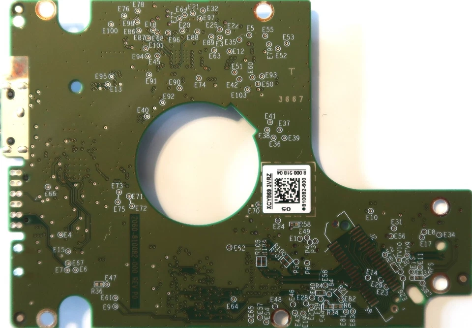 WD WD20JDRW-11C7VS0 (810082-600 05) 2060-810082-000 Rev P0 2TB USB Thailand PCB - Image 1 of 1