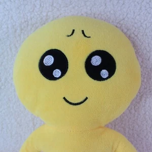 MUÑECA EMOJI AMARILLA PELUCHE SONRIENTE PELUCHE 12" JUGUETE - Imagen 1 de 4