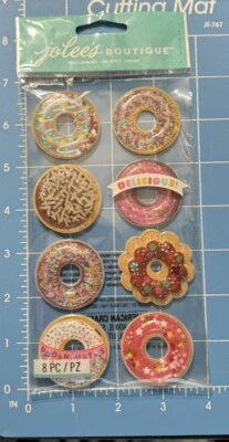 Globos de nieve Jolee's Boutique pegatinas dimensionales donut Foto 1 de 3