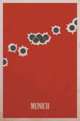 Póster de la película - Munich, arte antiguo moderno minimalista retro, 3 tamaños Foto 1 de 4