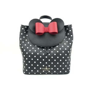 Kate Spade Disney X Minnie Schwarz Multi Rucksack Neu mit Etikett - Bild 1 von 11