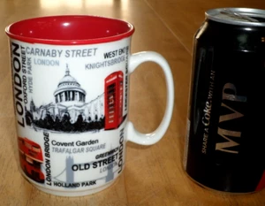 LONDON - "GREAT SITES TO SEE", Ceramic Coffee Cup / Mug, VINTAGE - Picture 1 of 9