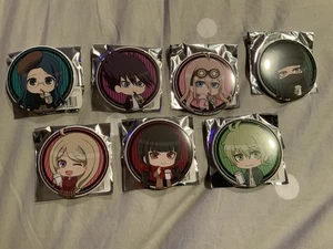 Insignia de lata [Danganronpa V3: Killing Harmony] (Mini Chara) (juego de 7) vendedor de EE. UU. - Imagen 1 de 7