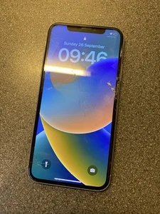iPhone X 64gb working with damage  - Picture 1 of 6