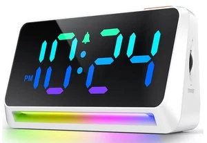 LED Digital Clock for Bedroom Super Loud Alarm Clock for Heavy Sleepers Adult... - Picture 1 of 1