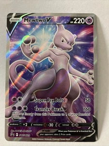 Mewtwo V SWSH229 SWSH: Sword & Shield Promo Cards Holo - Picture 1 of 6