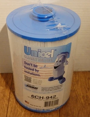 Unicel 6CH-942 Replacement Filter Cartridge for 45 Square Foot Stacked Top Load  - Image 1 of 4