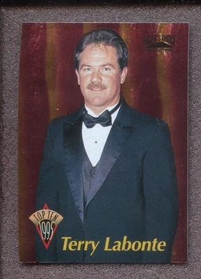 1996 Pinnacle Racer's Choice Top Ten #6 - Terry Labonte - Image 1 of 2