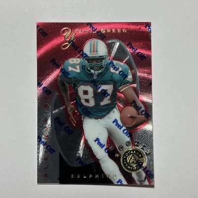 1997 Pinnacle Totally Certified - Yatil Green #136 Platinum Red /4999 (RC) - Image 1 of 2