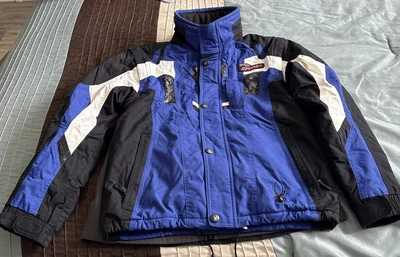 Spyder Sz 16 Boys Ski Snowboard Jacket Removable Sleeves Many Features! - Image 1 of 4