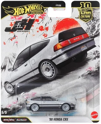 2026 Hot Wheels Premium Car Culture - Япония история 5 - '88 Honda CRX - Изображение 1 из 2