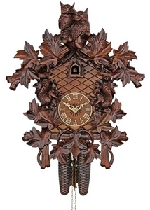 HerrZeit by Adolf Herr Cuckoo Clock - Forest Animals handshin.. AH 478/1 8T NEW - Picture 1 of 1
