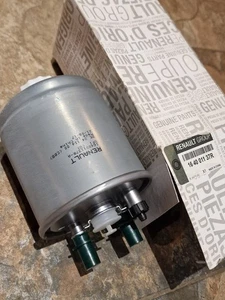 FILTRO CARBURANTE DIESEL ORIGINALE NUOVO RENAULT KANGOO MK2 1.5 DCI 164001137R - Foto 1 di 3