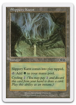 Slippery Karst #327 (LP) Anthologies ATH Magic MTG - Image 1 of 2