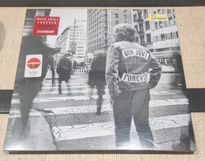 Jon Bon Jovi "Forever" Red & Clear Split Vinyl Record LP Exclusive NEW SEALED - Picture 1 of 2