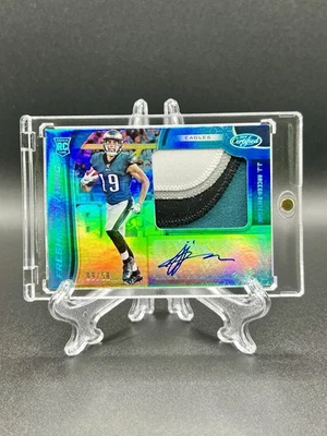 A99,079 - 2019 Certified Mirror Teal #224 J.J. Arcega-Whiteside Jersey Auto/50 - Image 1 of 2