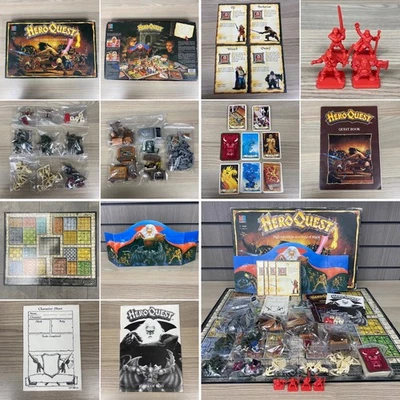 HEROQUEST MB GAMES VINTAGE BOARD GAME GAMES WORKSHOP 1989 FANTASY ADVENTURE - Image 1 of 4