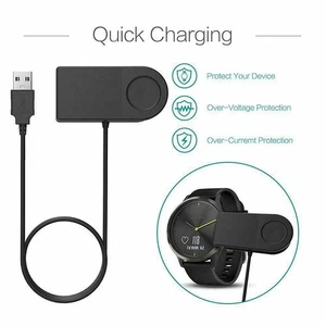 USB Charger Clip Cable for Garmin Forerunner 235/35/230/630/735XT Smart Watch - Photo 1 sur 11
