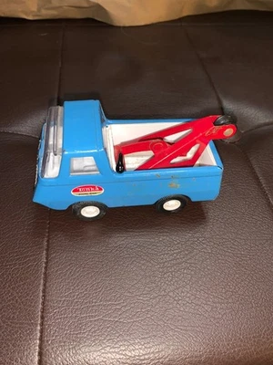 VTG Tonka Tiny wrecker in blue Clean! - Image 1 of 4