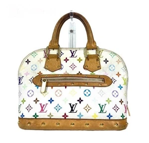 LOUIS VUITTON takashi murakami Multicolor Alma Bron Handbag M92647 poor - Picture 1 of 10