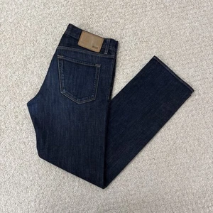 Hugo Boss Maine 1 Jeans Regular Straight Fit Stretch Denim Blue Size W33 L30 - Picture 1 of 17