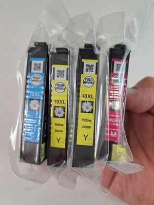 Multipack inchiostro originale Epson - 18 XL (2 x giallo 1 x magenta 1 x ciano) tutto sigillato - Immagine 1 di 4