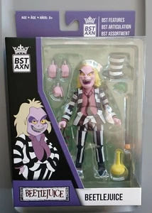 BST AXN Beetlejuice 5" Action Figure NEW IN Hand The Loyal Subjects Wave 2 - Picture 1 of 3