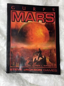 GURPS Mars 6715 Steve Jackson Games RPG Role Playing SJG - Picture 1 of 2