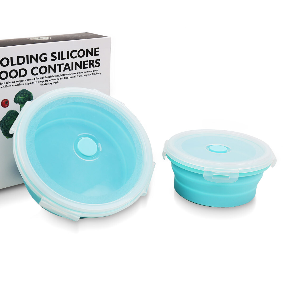 Collapsible Tupperware ICHC Collapsible Food Containers 4-Pack ...