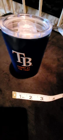 TAMPA BAY RAYS, METAL, INSULATED DRINK MUG Cover