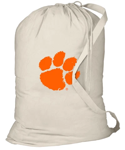 Clemson University Laundry BagsClemson Tigers Clothes Bag w/SHOULDER STRAP Cover