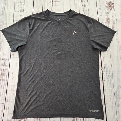Head Tennis Hypertek Gray Short Sleeve Performance T-Shirt Men's L - Image 1 of 4