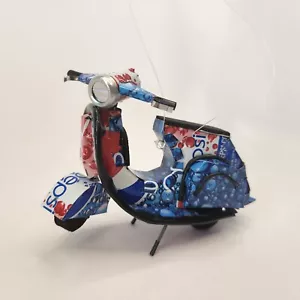 Estatuilla adorno lata Pepsi pata de cabra scooter 3D aluminio hecha a mano 3" x 4" - Imagen 1 de 11