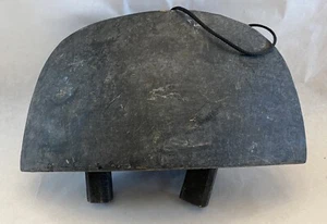 Large Antique Wood Yak Cow Hand Carved Bell w/ wooden clappers - Picture 1 of 5