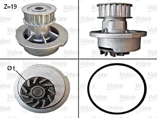Bomba de agua VALEO compatible con DAEWOO Cielo OPEL Astra 1.2-1.8L 1979-2006 Foto 1 de 1